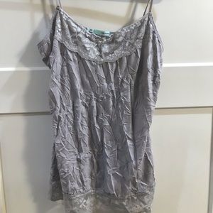 Wrinkle Spaghetti Strap Maurices Tank Tops